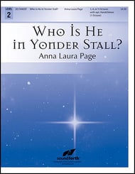 Who is He in Yonder Stall? Handbell sheet music cover Thumbnail